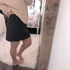 Slazenger size 12 black tennis skirt/skort